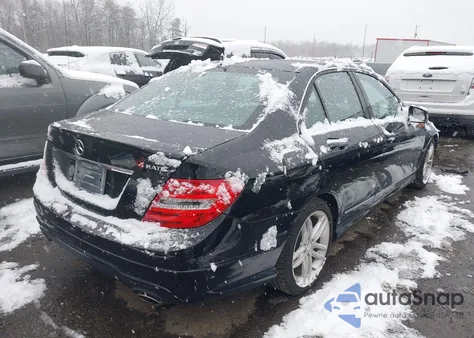 2013 Mercedes-Benz C 300 Sport 4Matic from USA, damaged, VIN WDDGF8AB3DR296229